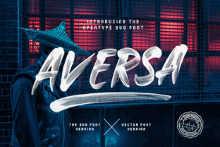 Aversa: The Bold Font for Designs That Demand Attention