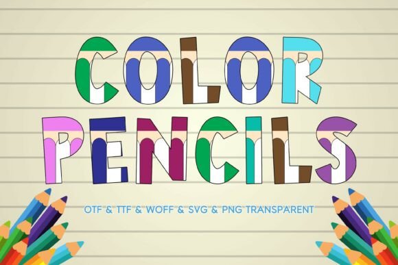 Color Pencils Font: Adding Handmade Charm to Your Projects
