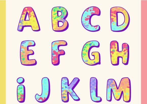 Eliza: The Color Font That Turns Every Letter Into a Tiny Masterpiece