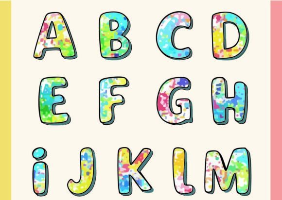 Finley: A Colorful Font That Turns Every Letter into Art