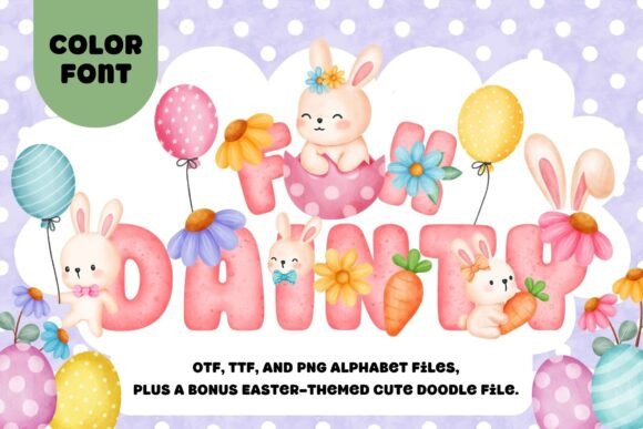 Fox Dainty: A Sweet, Festive Font for Charming Designs