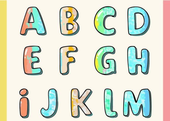 Gemma: When Typography Becomes a Kaleidoscope of Color