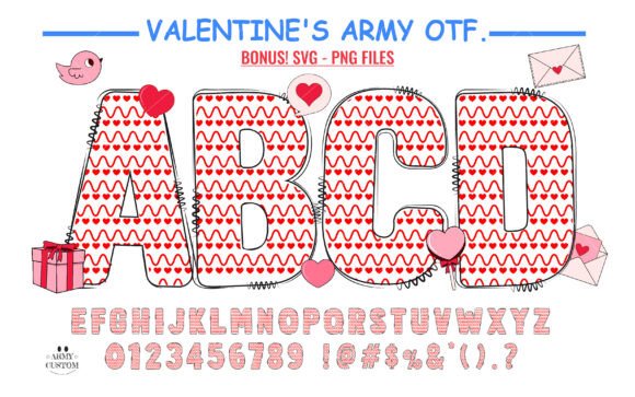 Love Valentine's Wave Line: Crafting Romance in Every Stroke