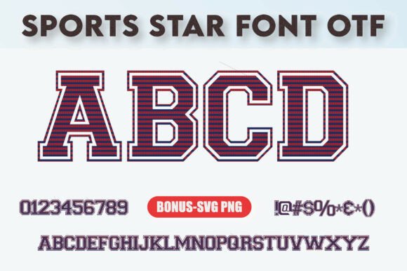 Sports Star: The Athletic Font That Captures Team Spirit