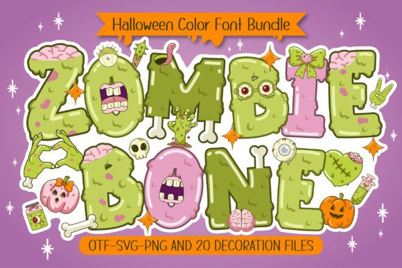 Unleash the Undead Fun: Meet Zombie Bone, Your New Halloween Go-To Font